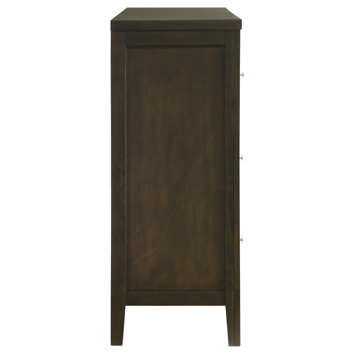 Wilkes 6-Drawer Dresser Cabinet, Dark Cocoa