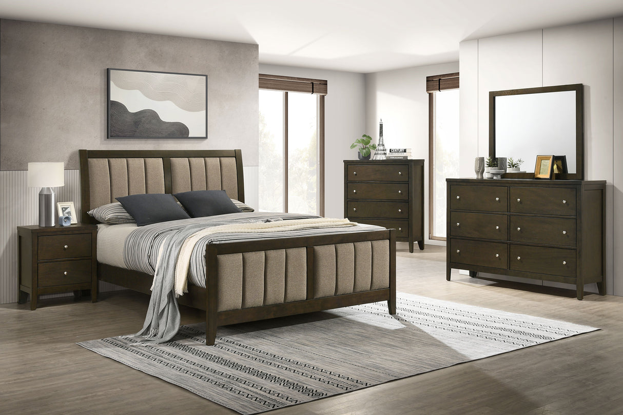 Wilkes 4-Drawer Chest of Drawers, Dark Cocoa