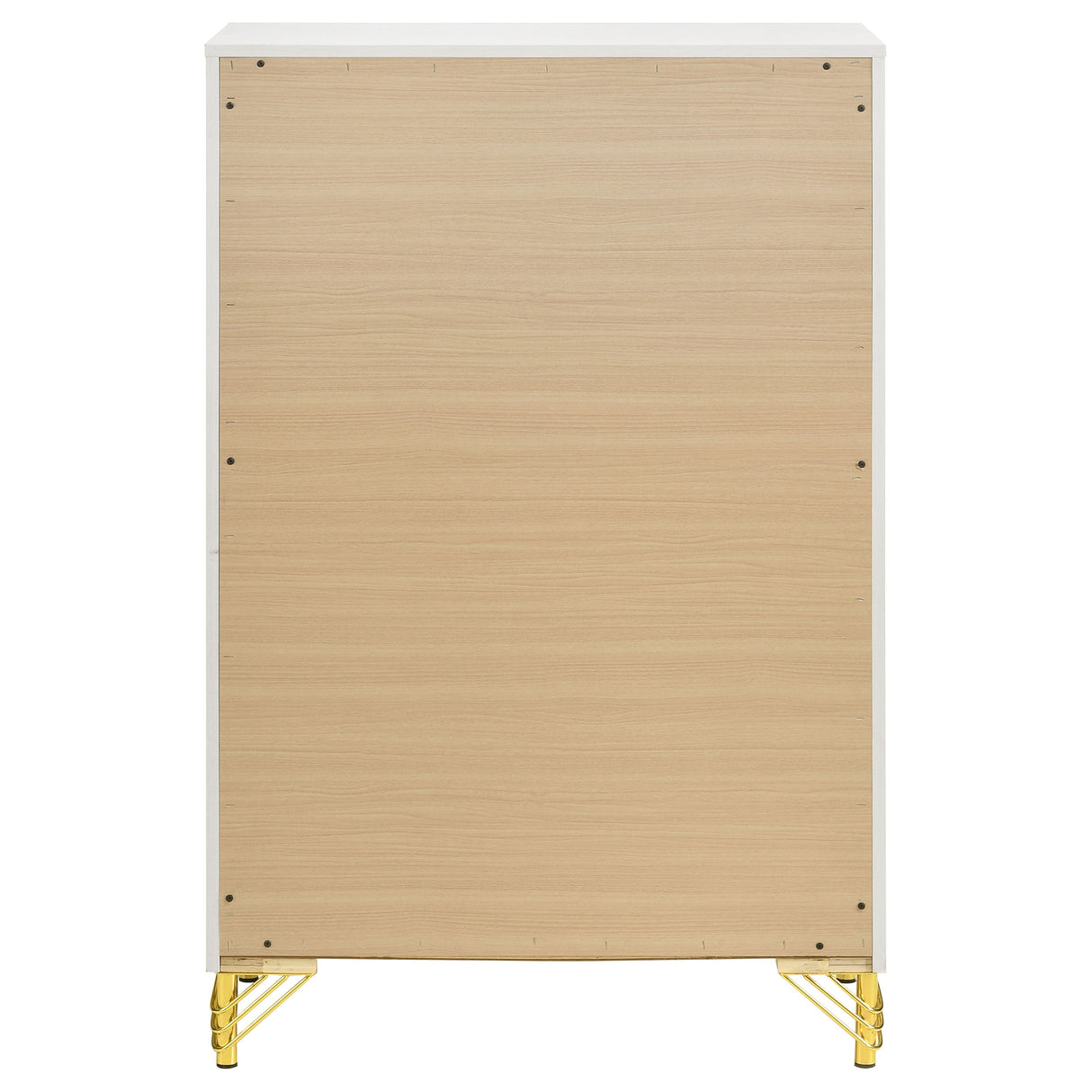 Lucia 5-Drawer Chest of Drawers - White