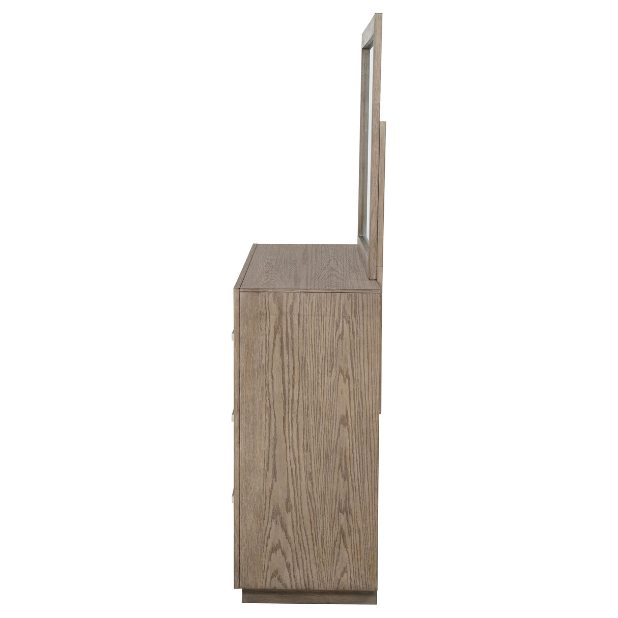 Kenora 6-Drawer Dresser and Mirror in Barley Brown