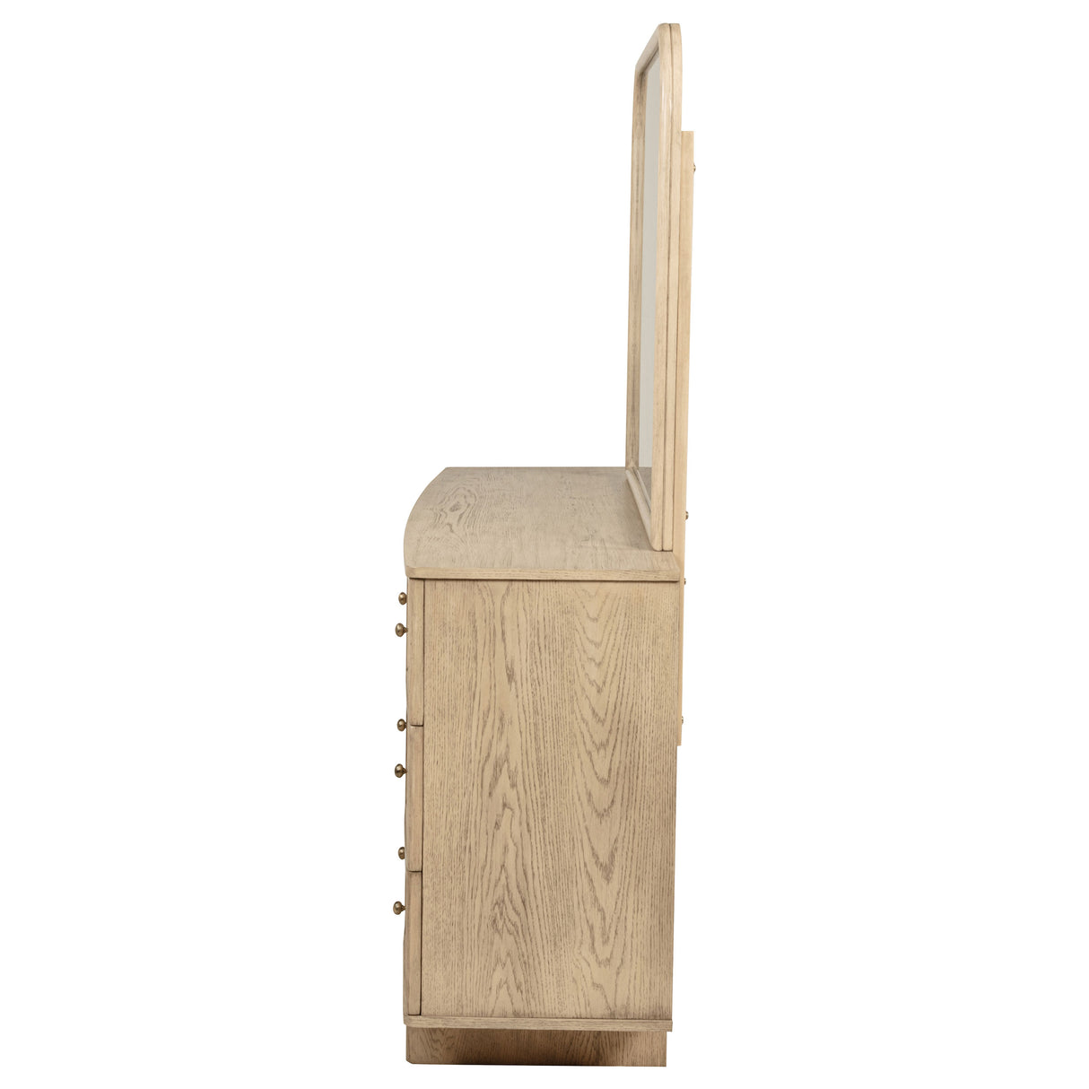 Kailani 9-Drawer Dresser and Mirror in Beige Oak