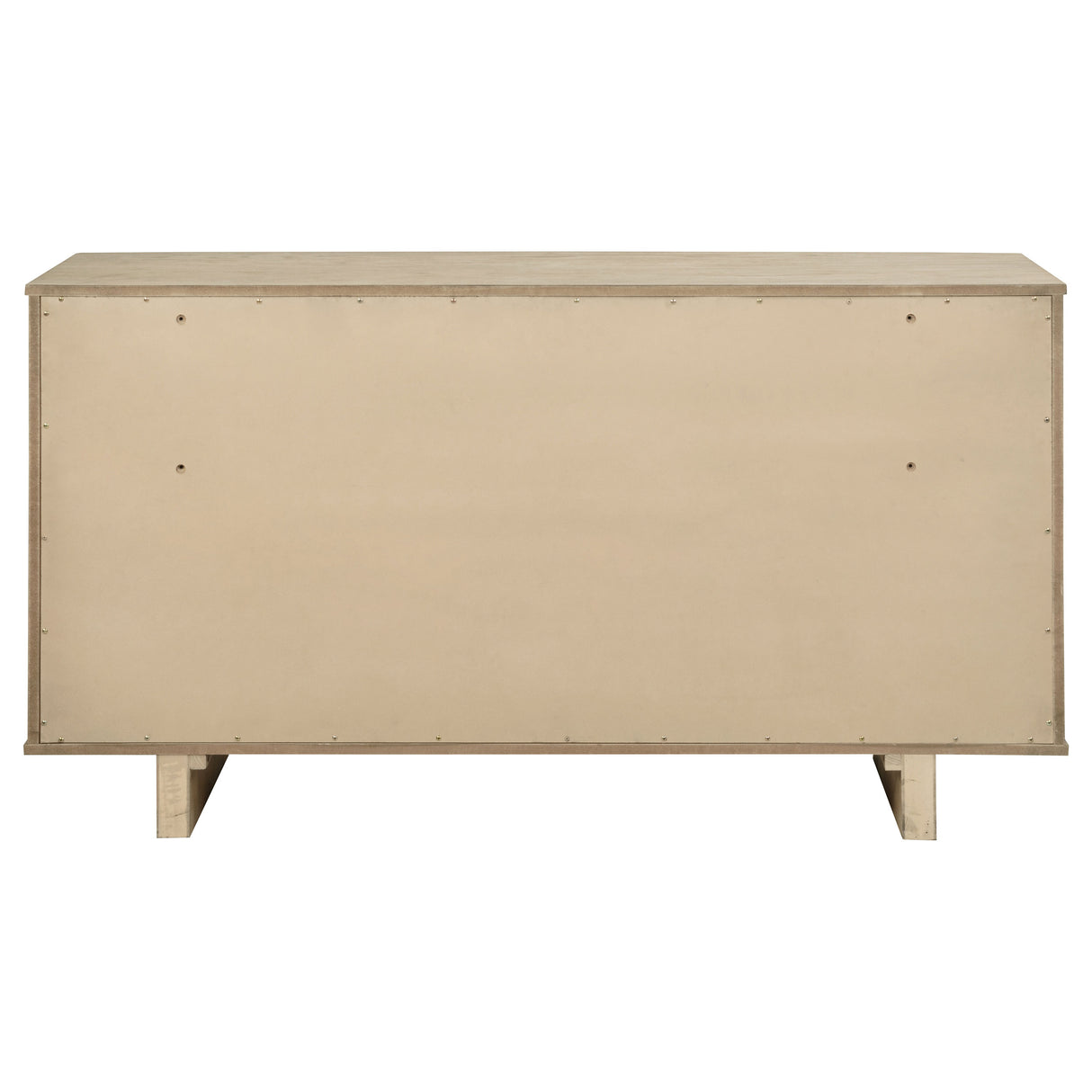 Kailani 9-Drawer Dresser Cabinet in Beige Oak