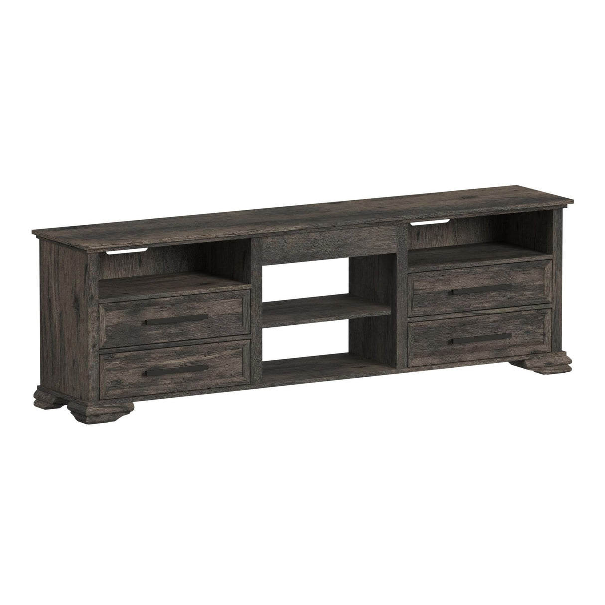 Park Ridge 82" Charcoal TV Console