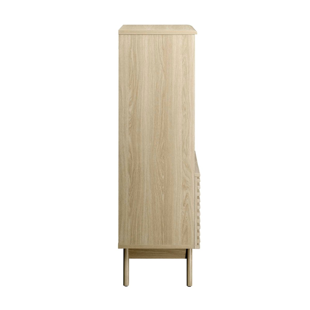 23" Mid - Century Modern Display Cabinet and Bookshelf - Bookcases available at Alpine Outlets in Denver