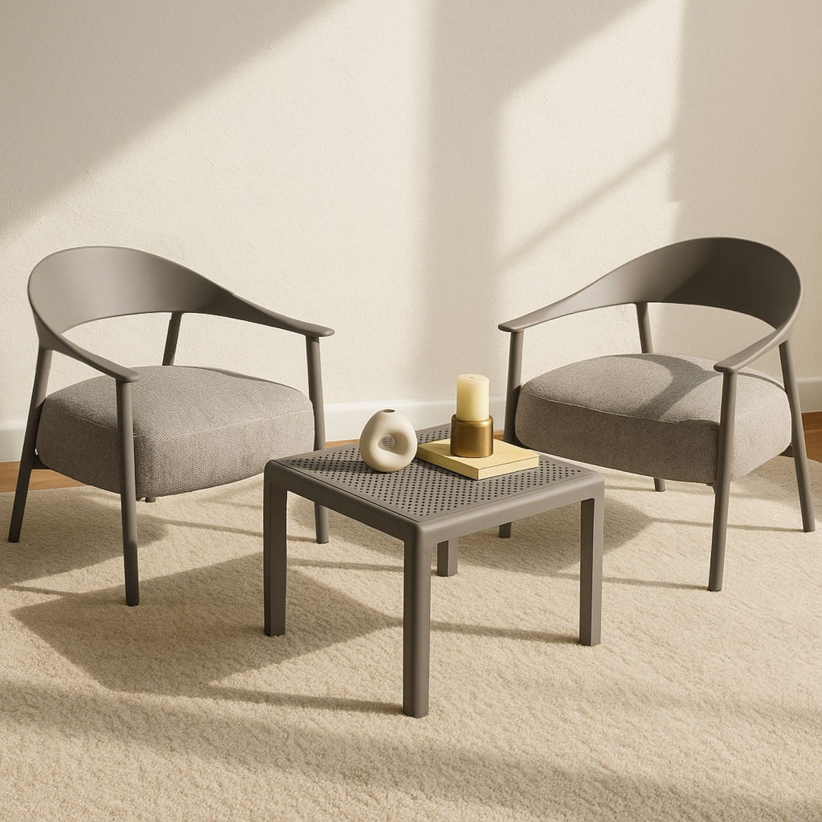 Furniture Set With Seat Cushions, Sturdy And Durable
