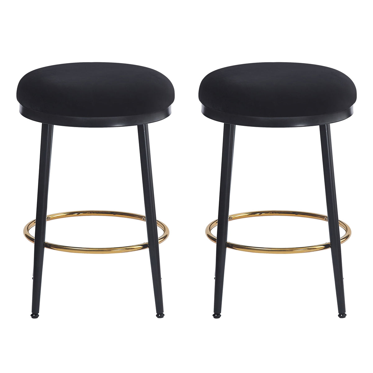 Stylish Design Counter Stools (Set of 2)