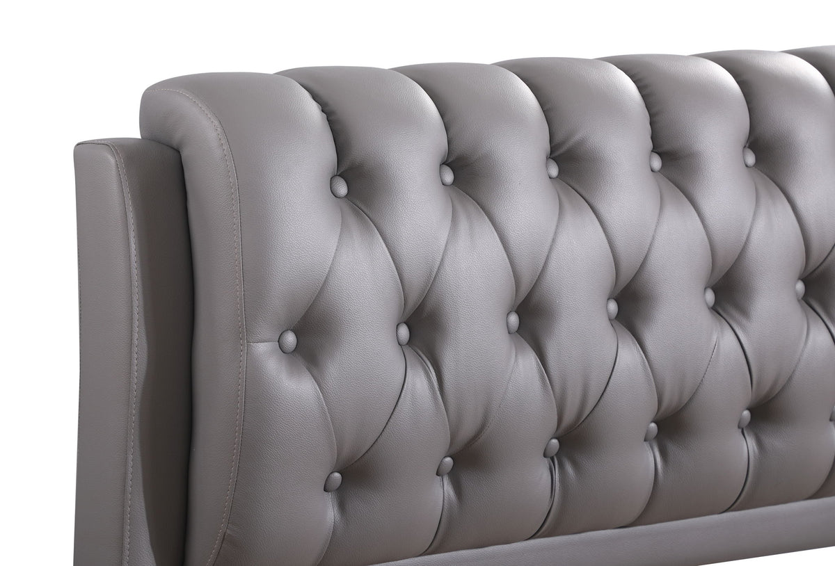 Tufted Upholstered Bed
