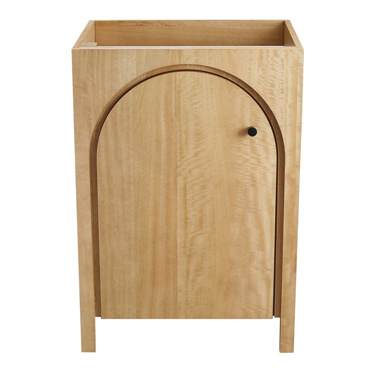 24" Oak Bathroom Vanity Cabinet – MDF and Mango Wood Veneer - Bathroom Fixtures - Alpine Outlets