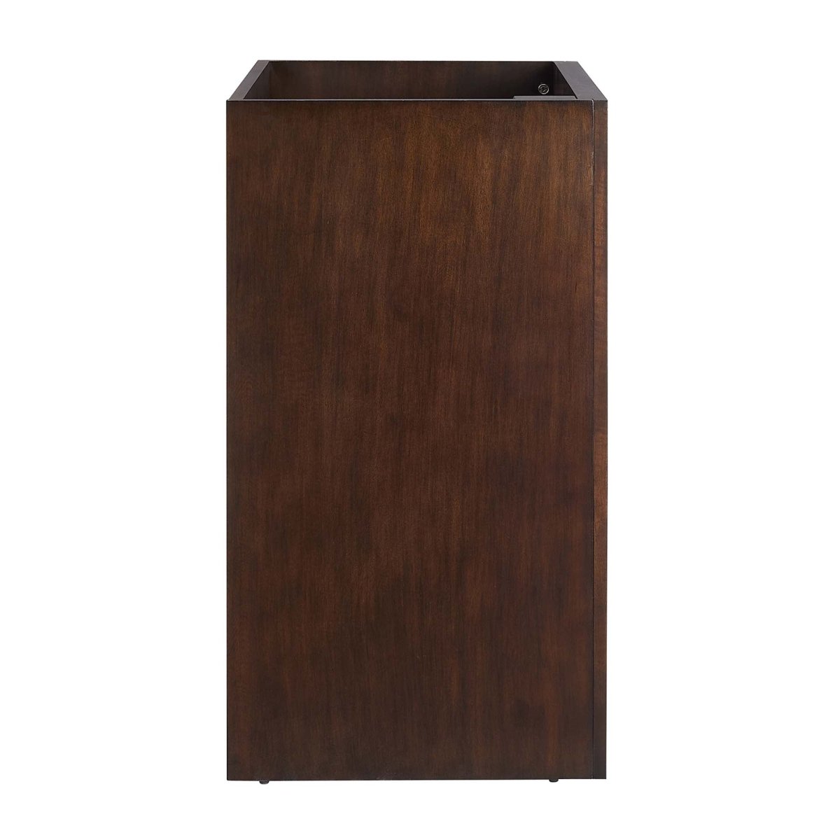 24" Walnut Bathroom Vanity Cabinet – MDF and Mango Wood Veneer - Bathroom Fixtures - Alpine Outlets