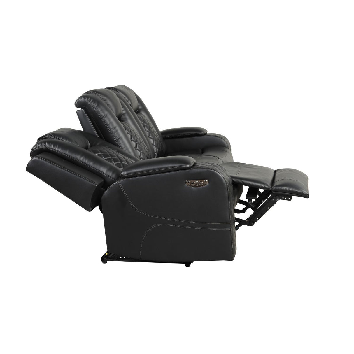 Benz - Power Recliner Set With LED Lighting And USB Charging
