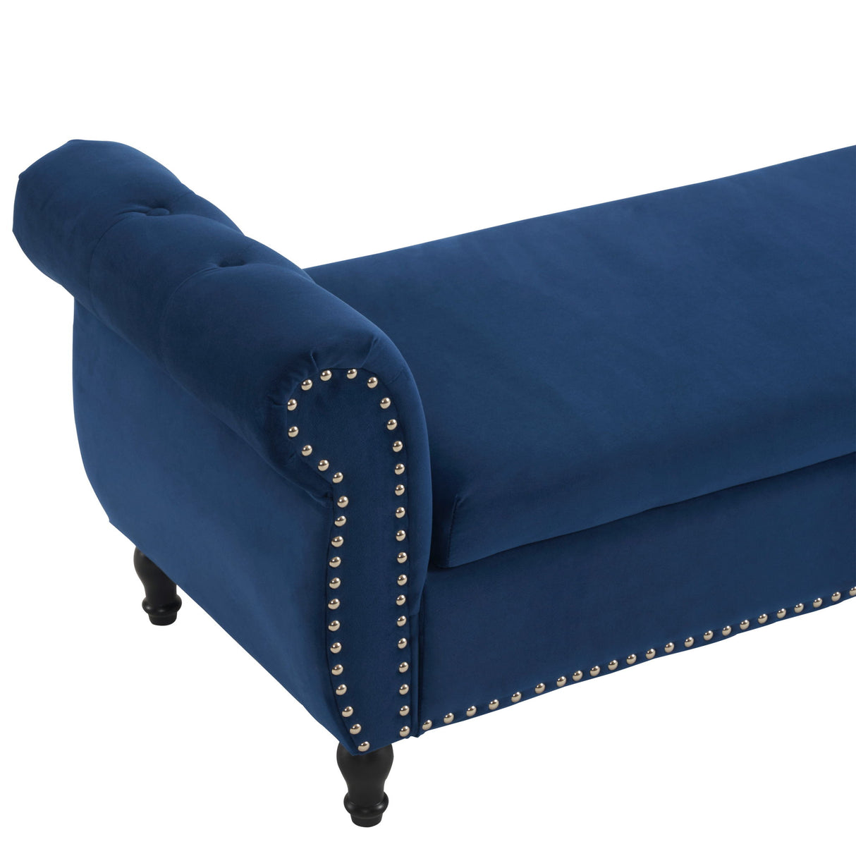 Luxurious Multifunctional Storage Ottoman Bench With Pillow