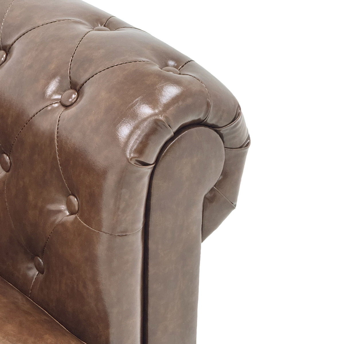 2 Piece Sofa Set With Rolled Armrests