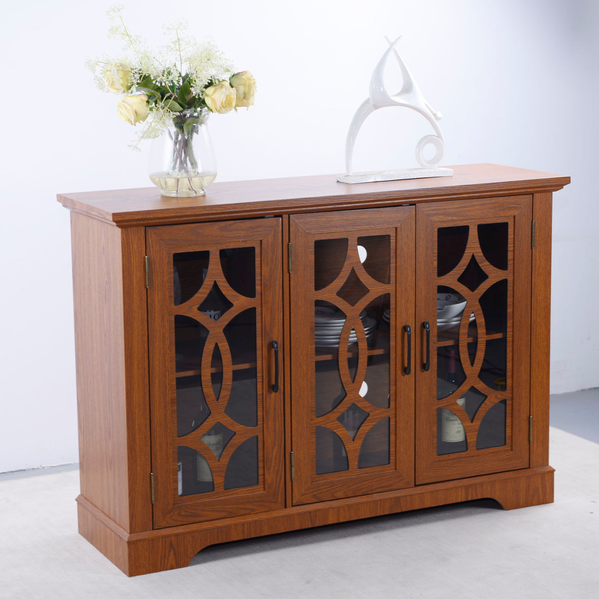 Modern Sideboard - Dark Oak
