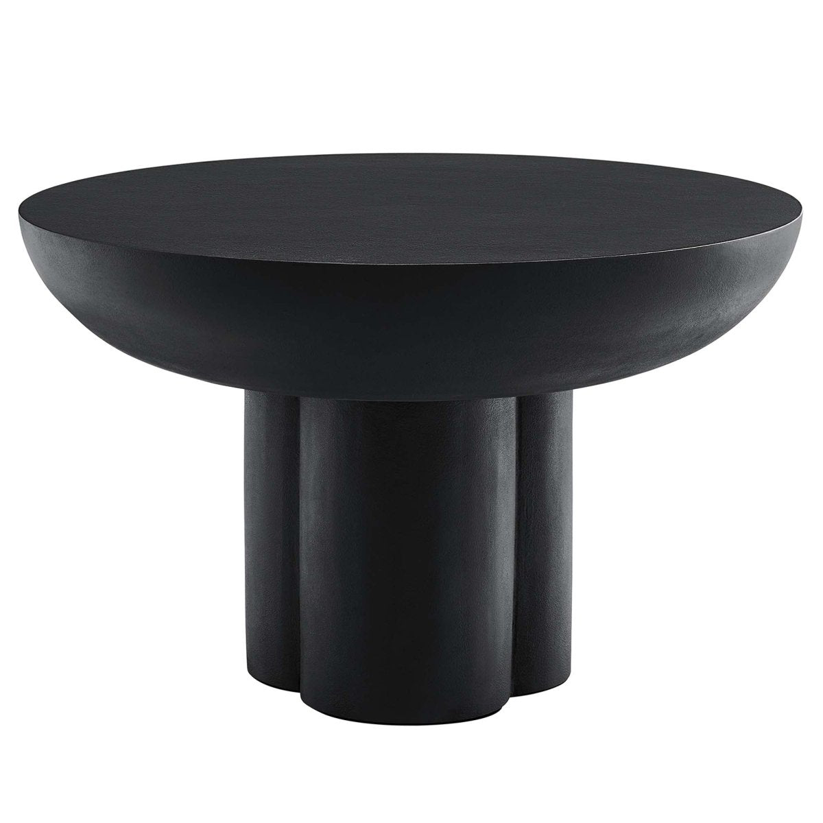 26 Inch Striking Round Concrete Overlay Coffee Table - Coffee Tables available at Alpine Outlets in Denver