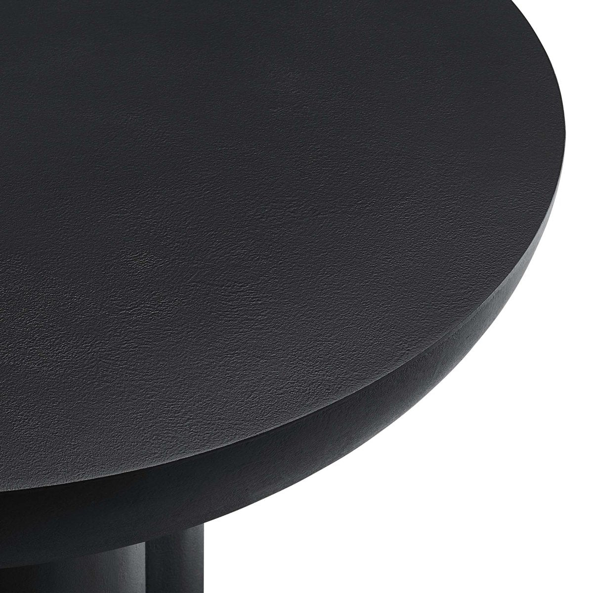 26 Inch Striking Round Concrete Overlay Coffee Table - Coffee Tables available at Alpine Outlets in Denver