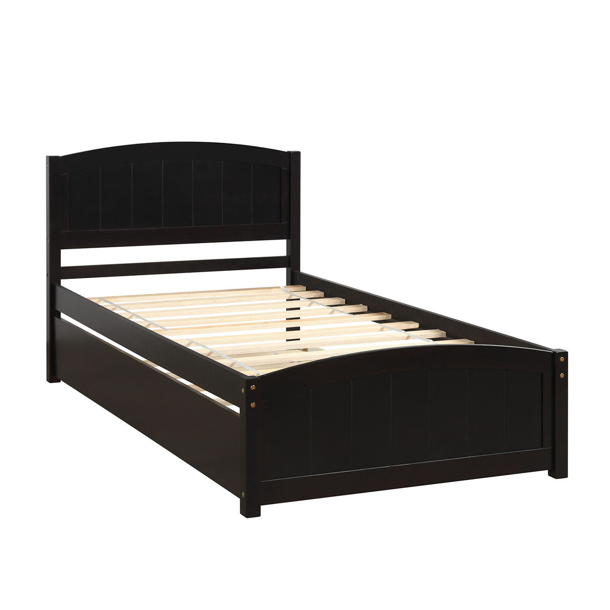 Platform Bed & Headboard, Footboard And Slat Support