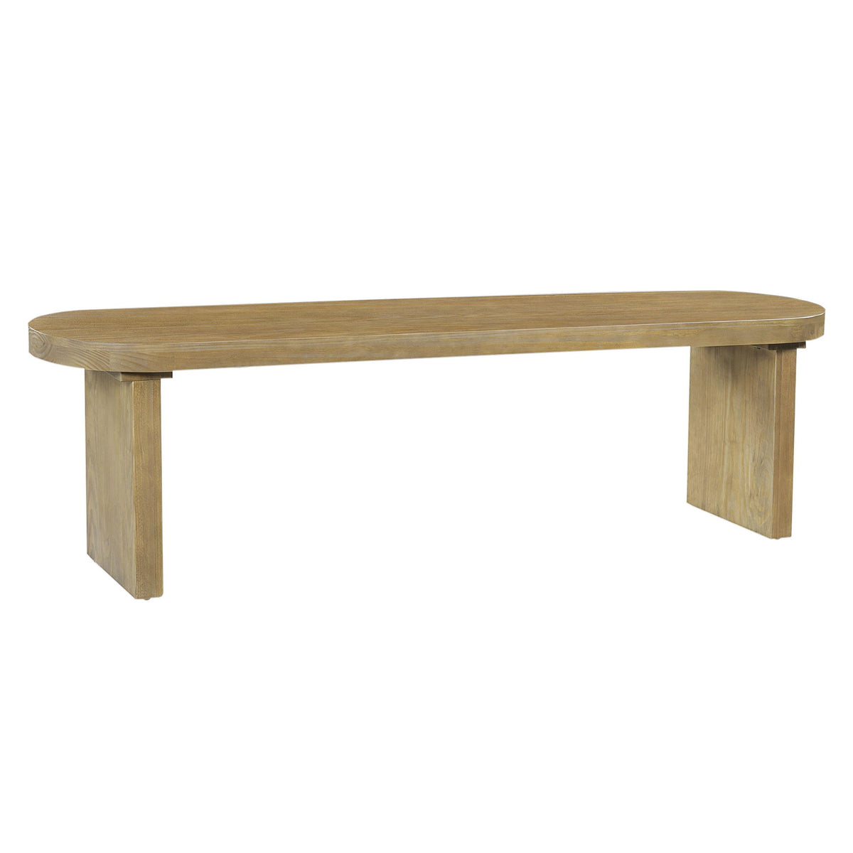 Indoor Dining Bench, 350 Lbs Weight Capacity, Fits 3 People - Pine