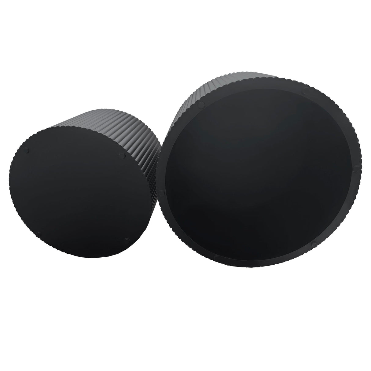 Wave Stripe Nesting Coffee Table (Set of 2)