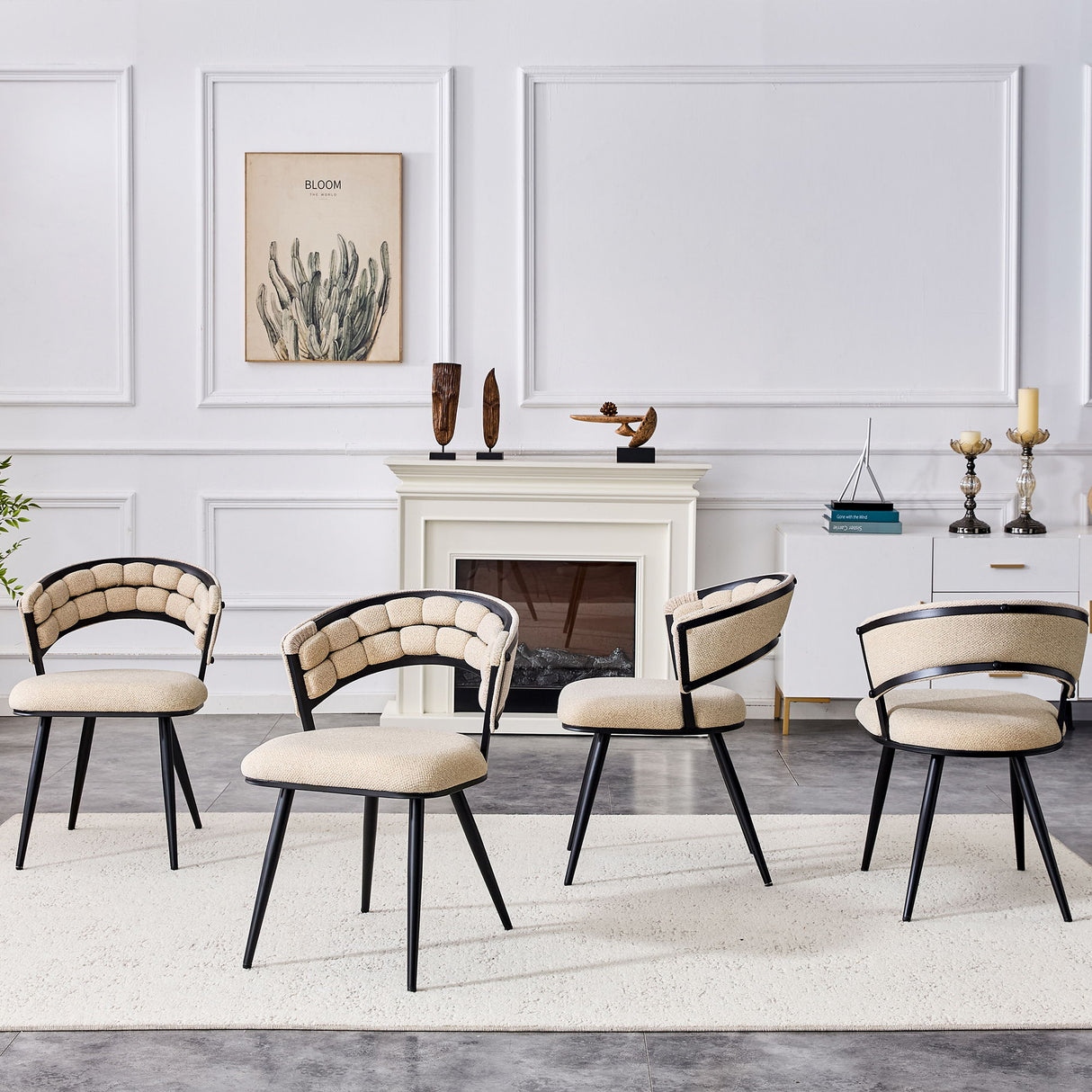 Dining Chairs For Dining Room & Kitchen (Set of 2)