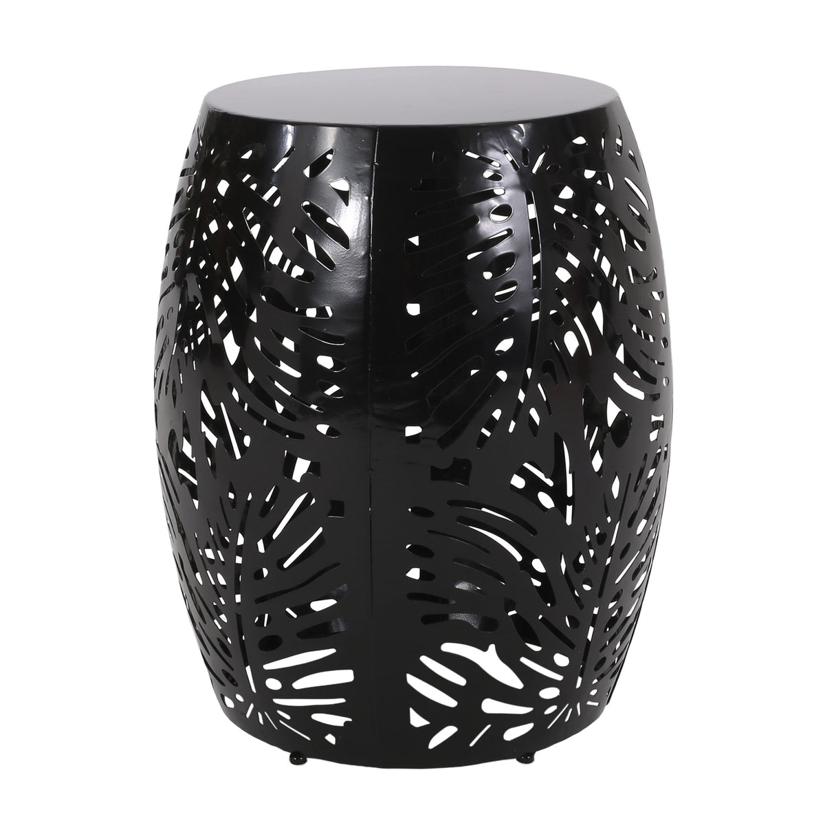 Modern Design Metal End Table, Large