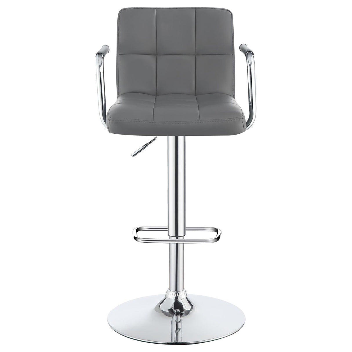 Adjustable Bar Stool With Hydraulic Height Adjustment