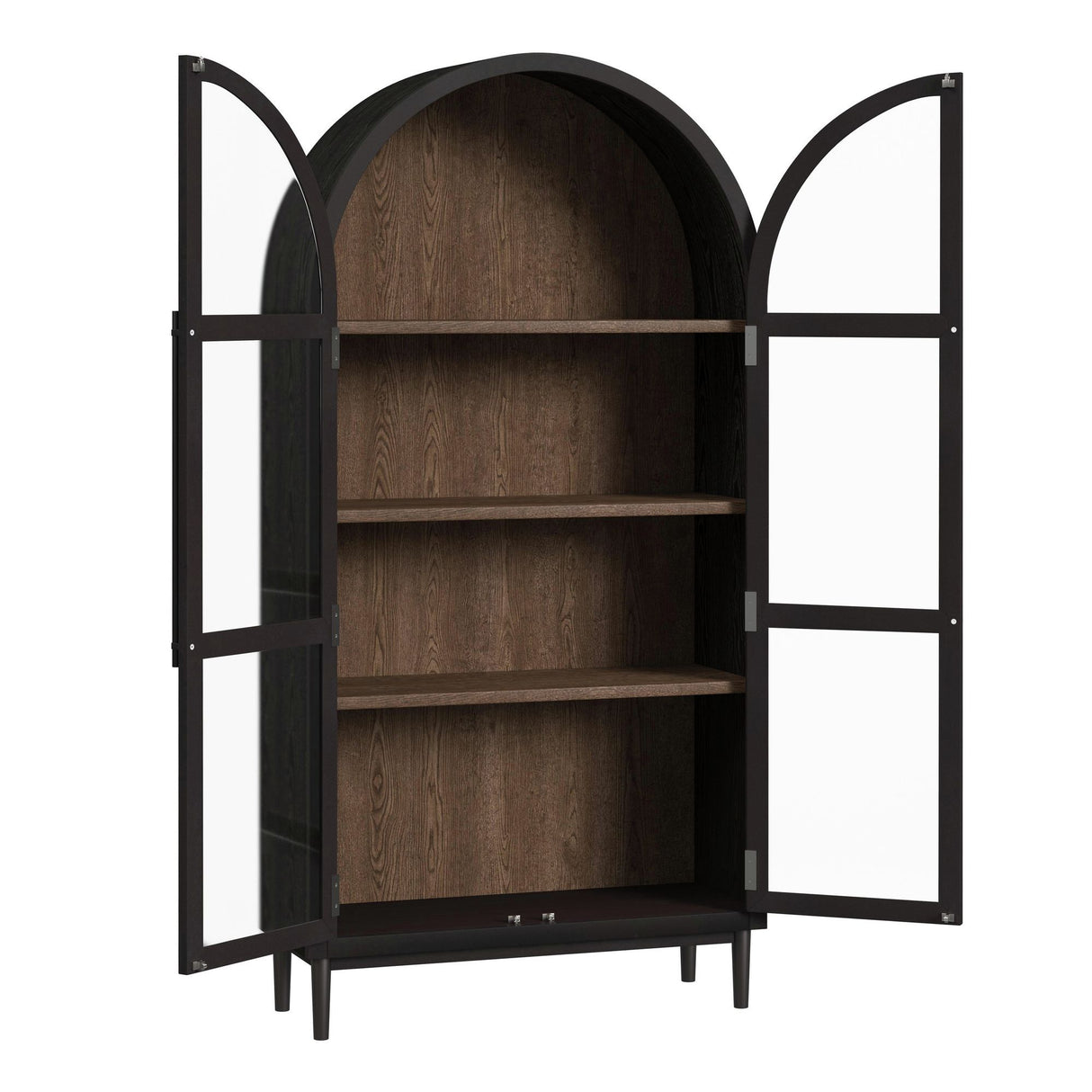 Santiago - Bookcase - Espresso Black