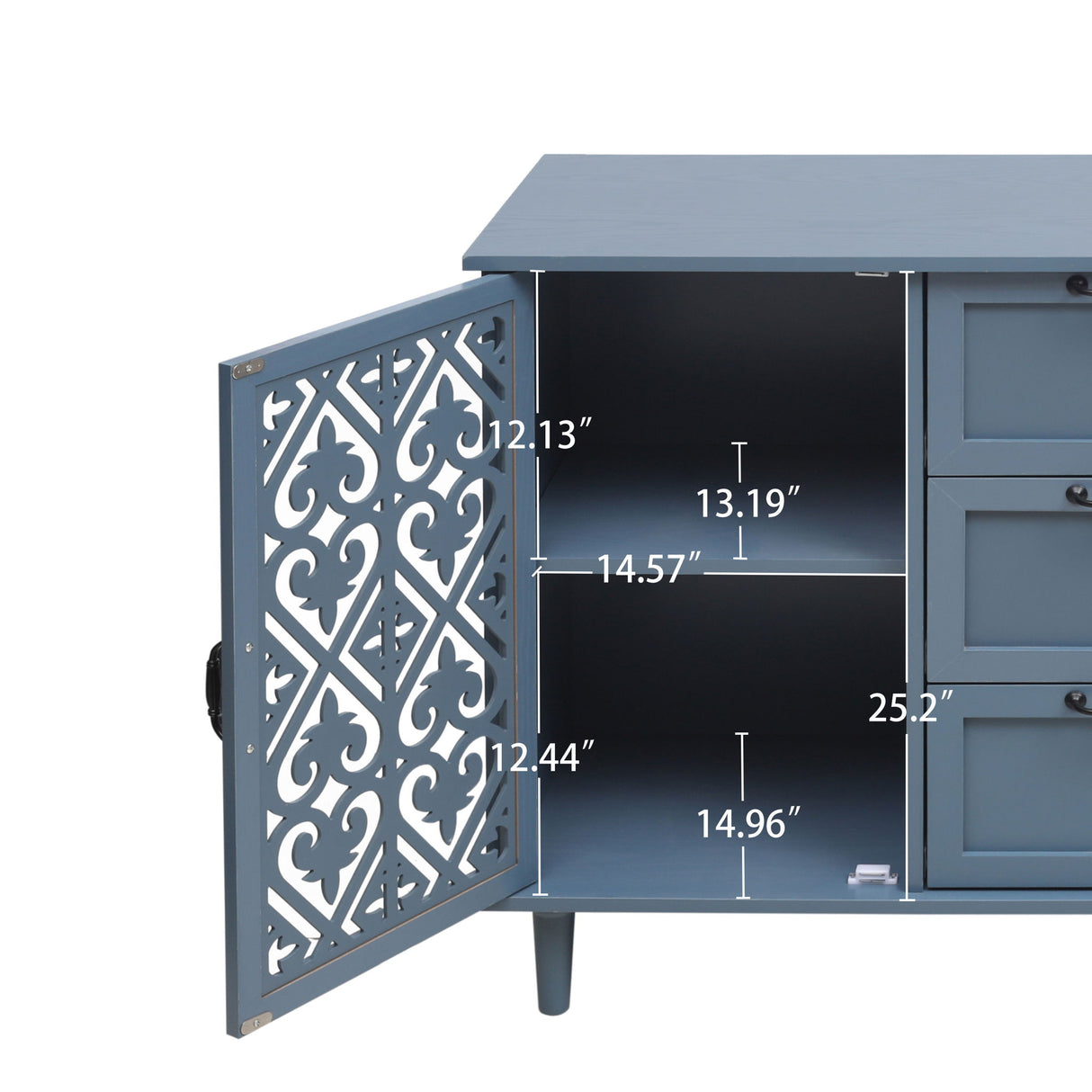 2 Door 3 Drawer Cabinet