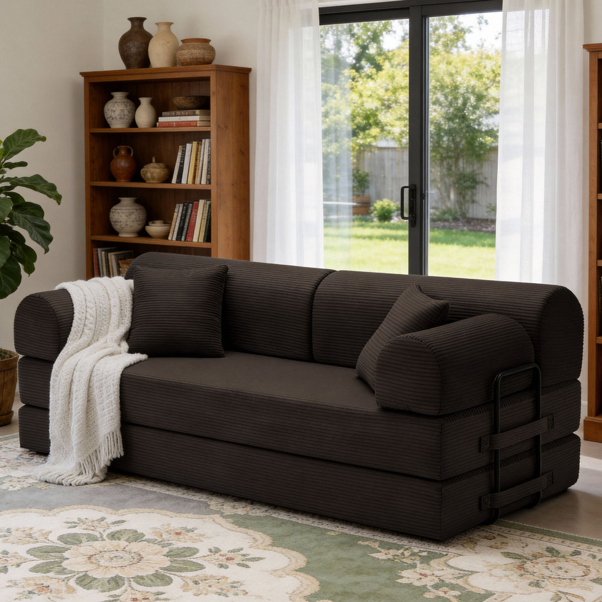 Convertible Sleeper Sofa Bed For Living Room