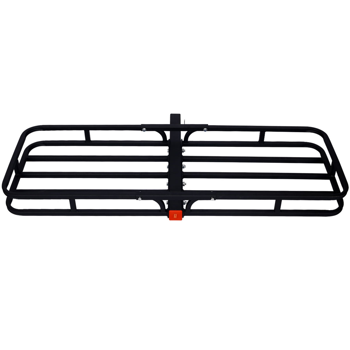 Heavy Duty Steel Hitch Mount Cargo Carrier Rack For SUV, Truck, Car With 2" Receiver - Black