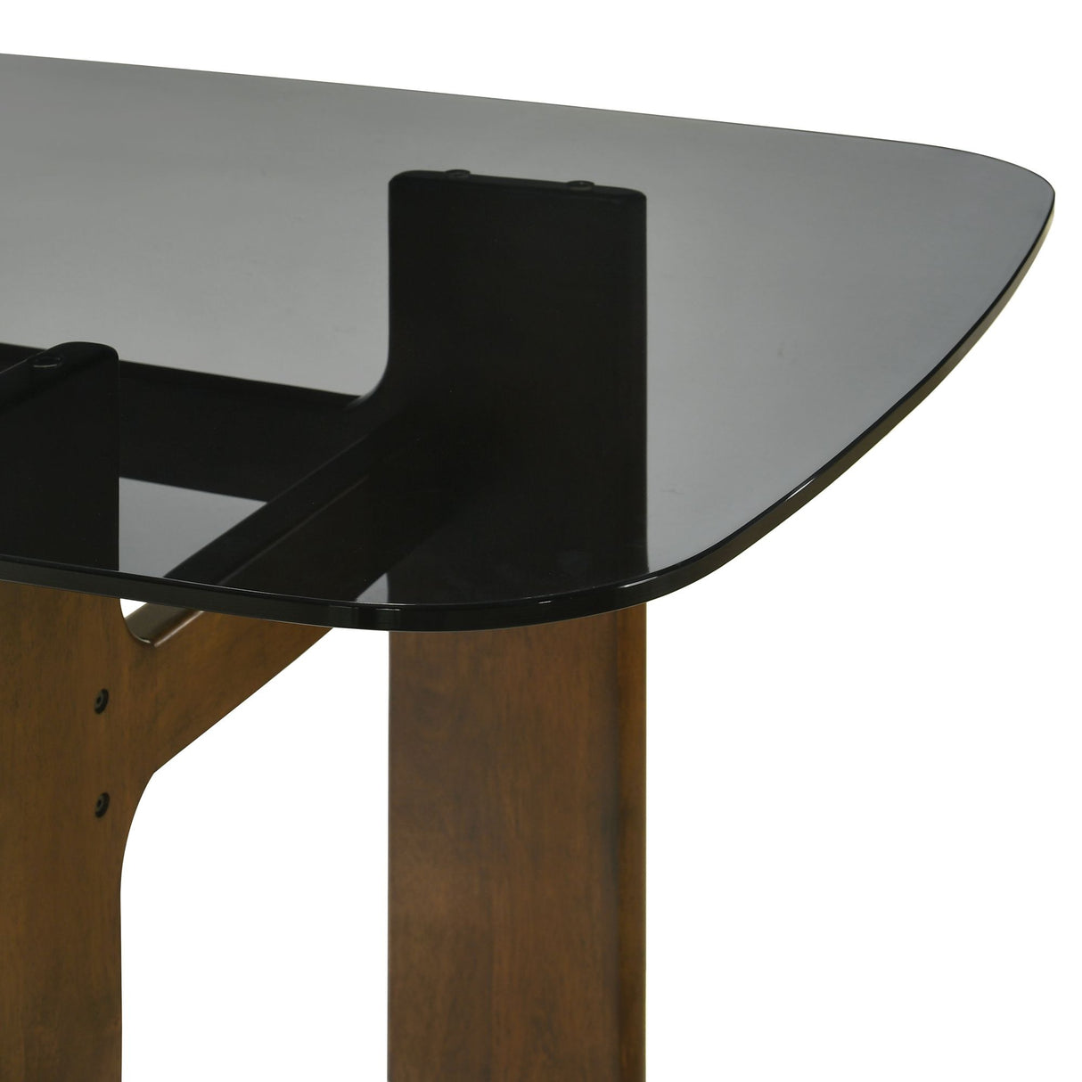 Ileena - 7-Piece Wood Dining Set - Walnut