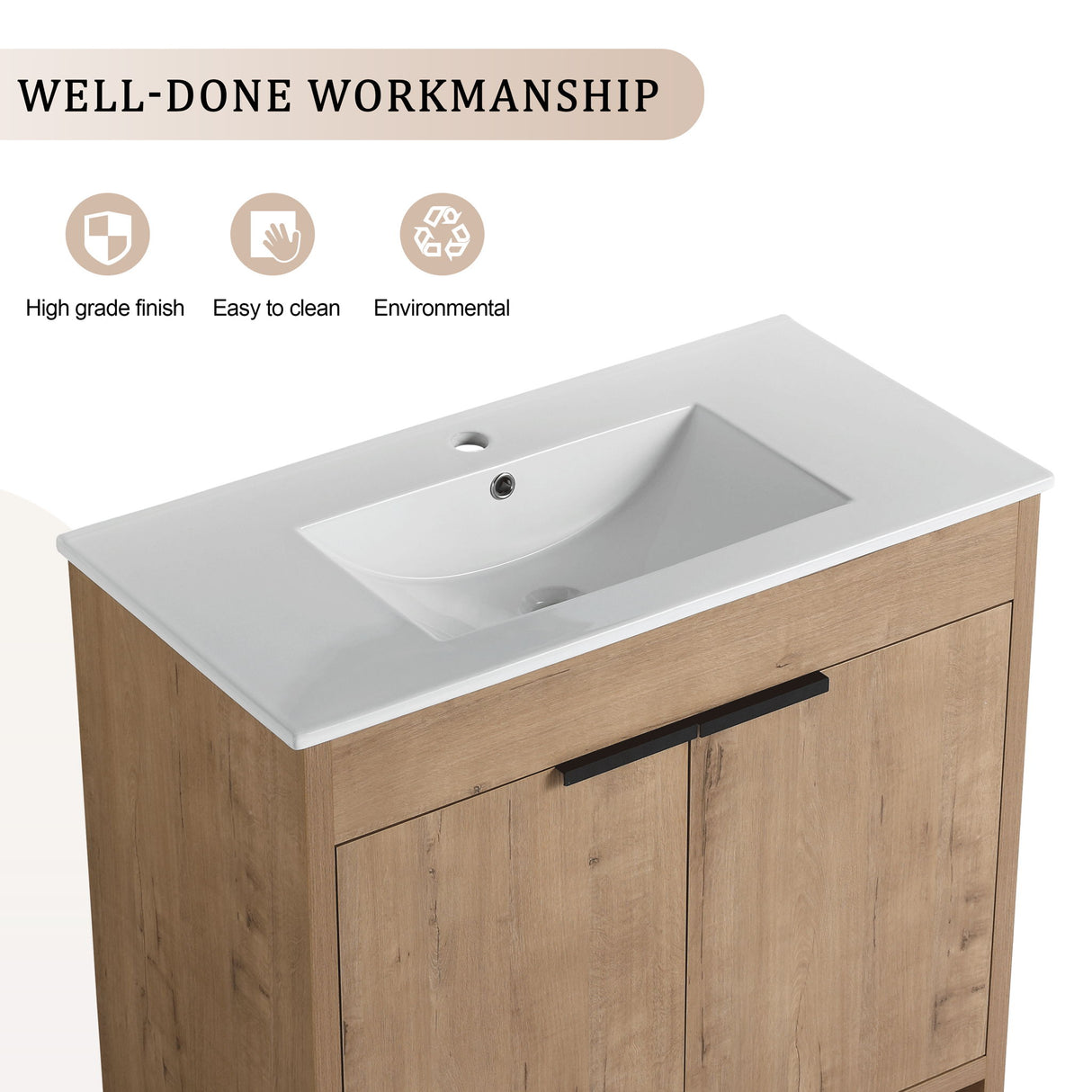 Freestanding Bathroom Vanity With Sink