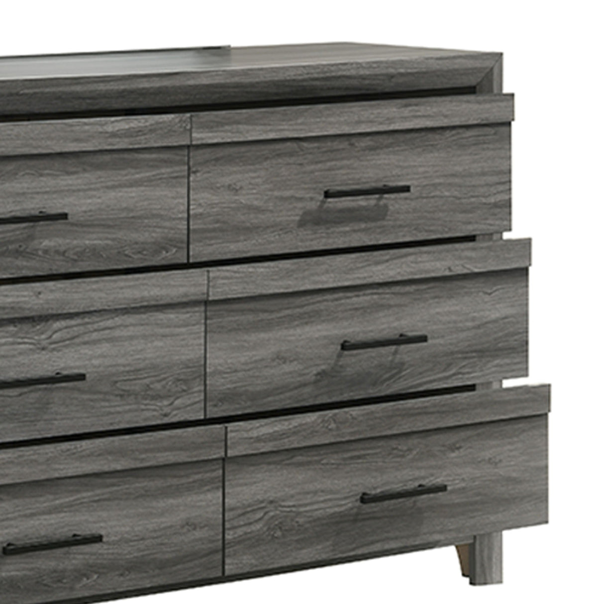 Denver - 6 Drawer Dresser - Gray