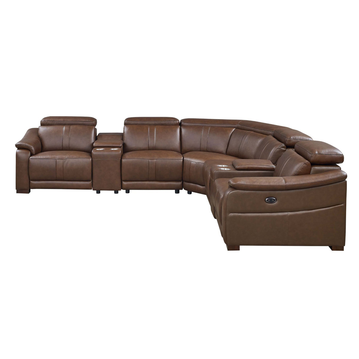 Modular Sectional & Recliner Seat And Adjustable Headrest