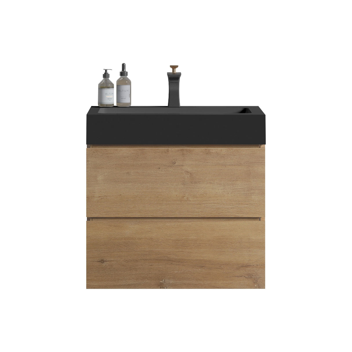 Alice - Bathroom Vanity With Sink, Large Storage, Wall Mounted