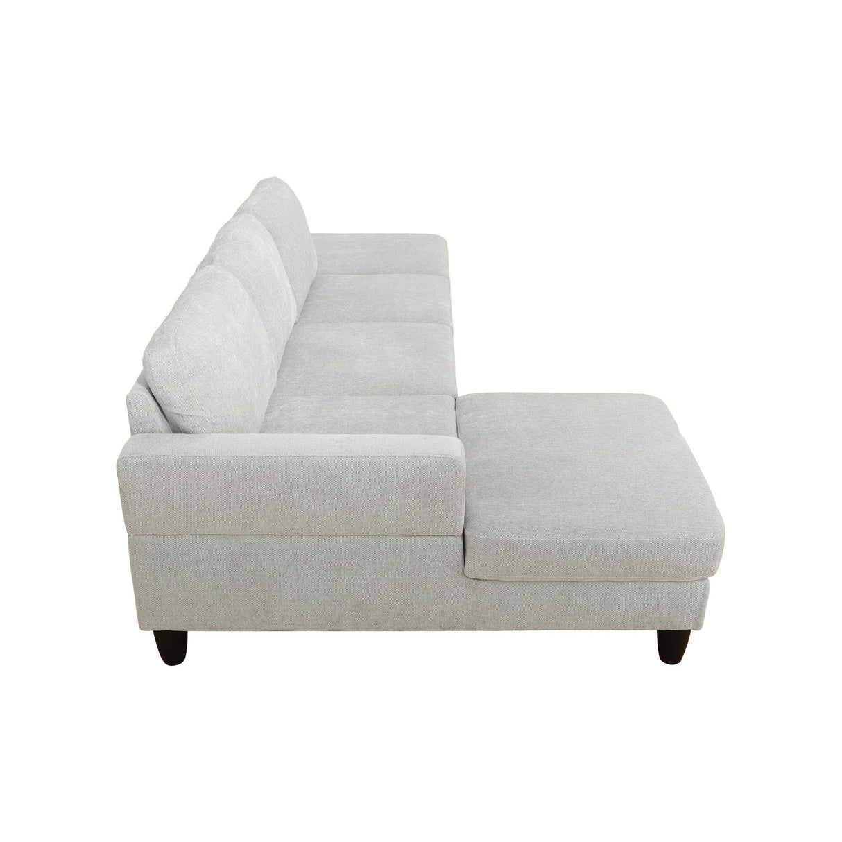 L - Shaped Sectional Sofa With Chaise & Ottoman