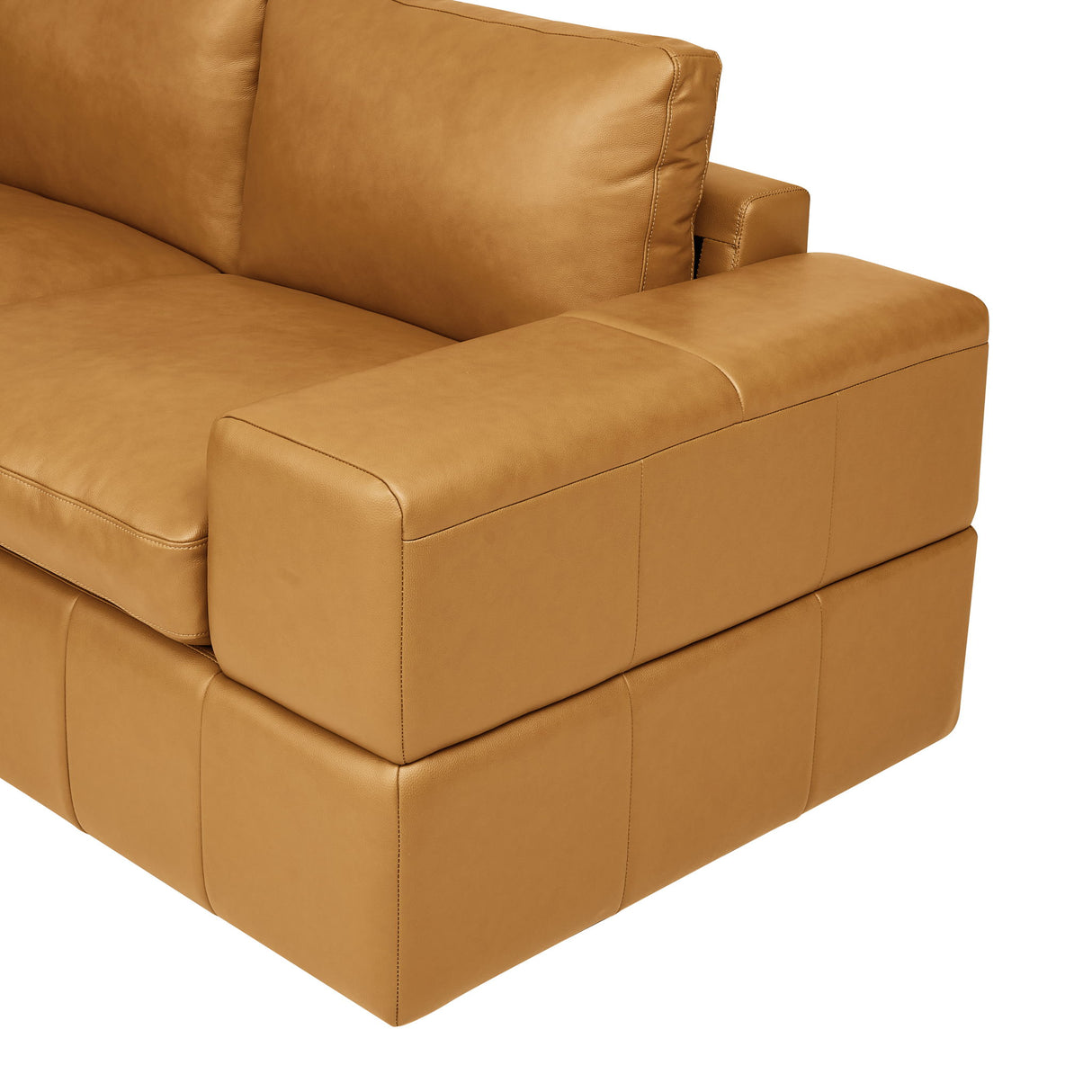 Modular Sectional With Large Square Arms