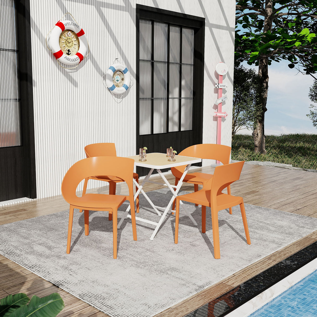 Designed Single Chair, UV Resistant, Waterproof And Wear Resistant