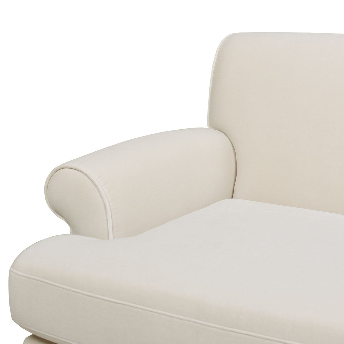 Alana Lawson - Two Cushion Tightback Sofa - French Beige