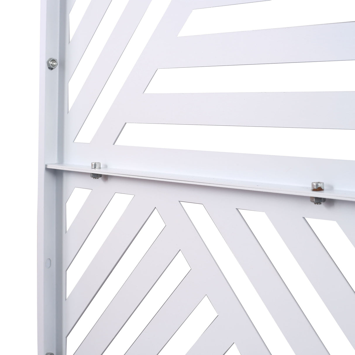 Freestanding Outdoor & Indoor Freestanding Metal Privacy Screen