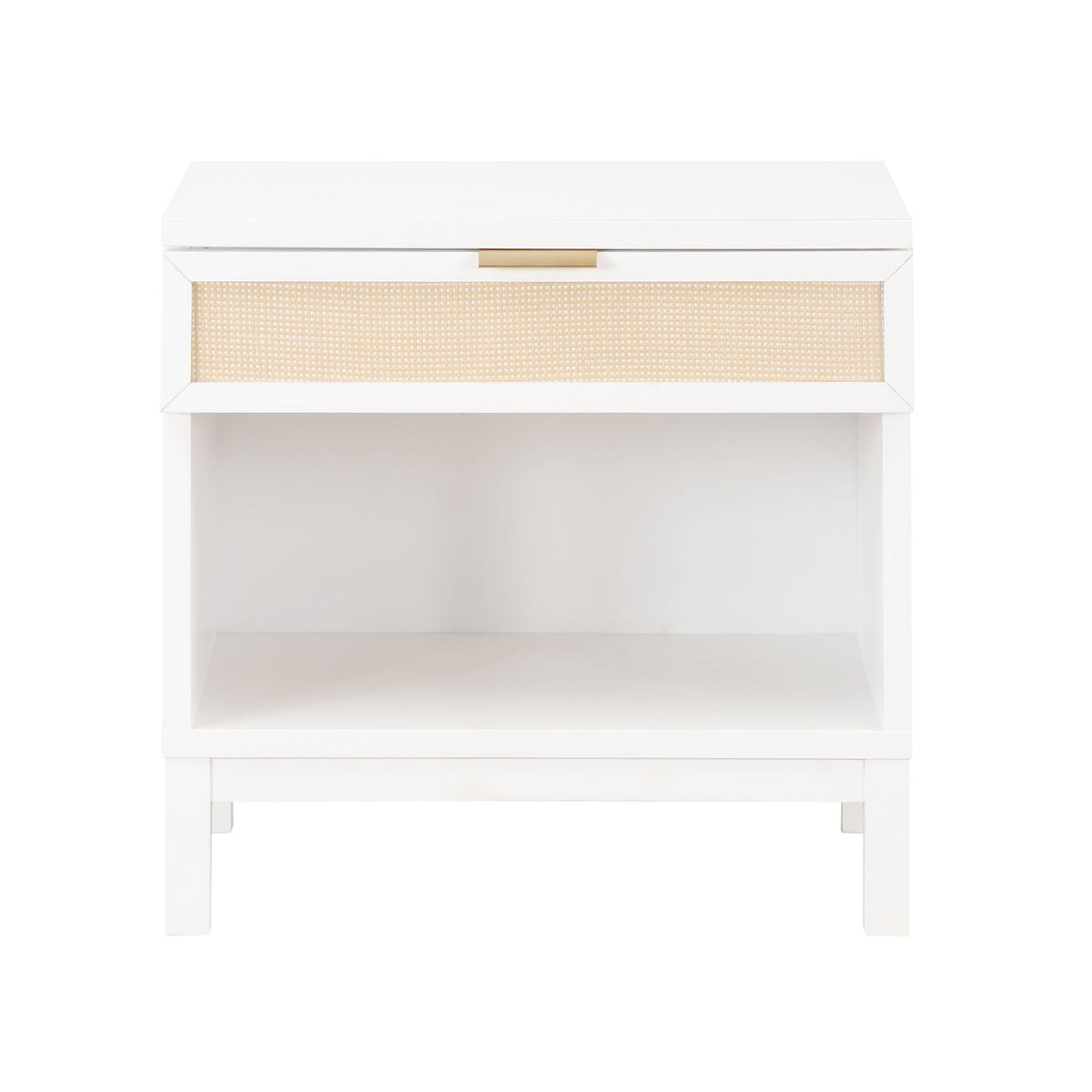 Blake - 1 Drawer Nightstand - White