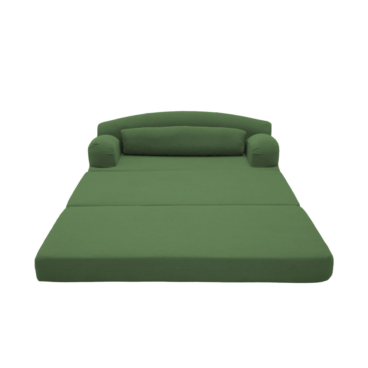2 Seater Sofa Bed, Compact Foldable Floor Couch