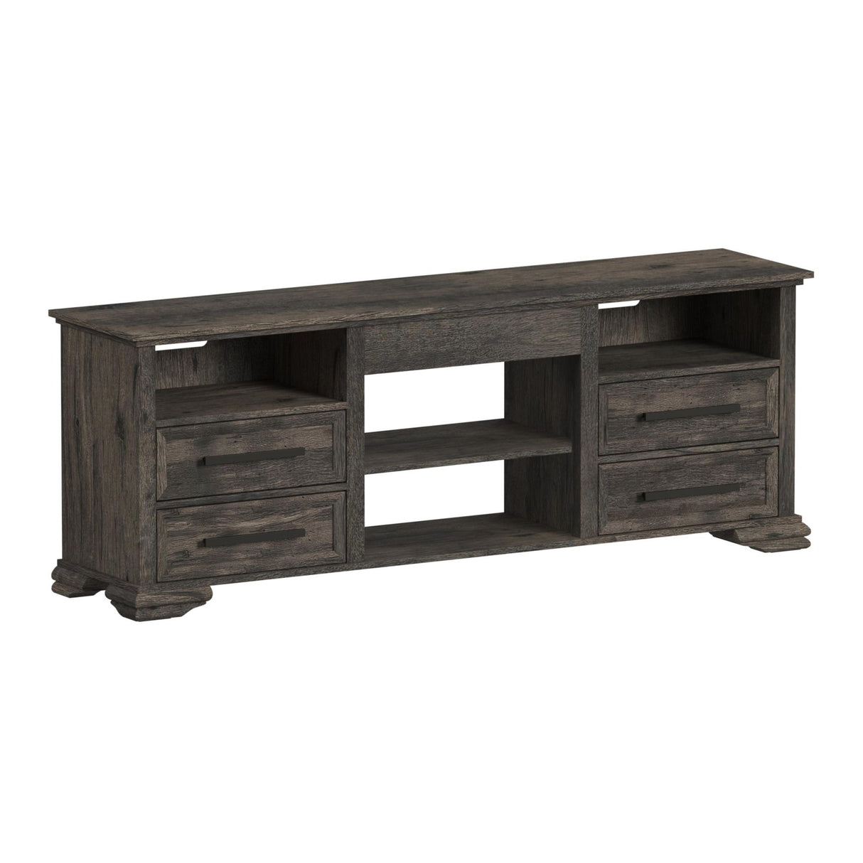 Park Ridge 82" Charcoal TV Console