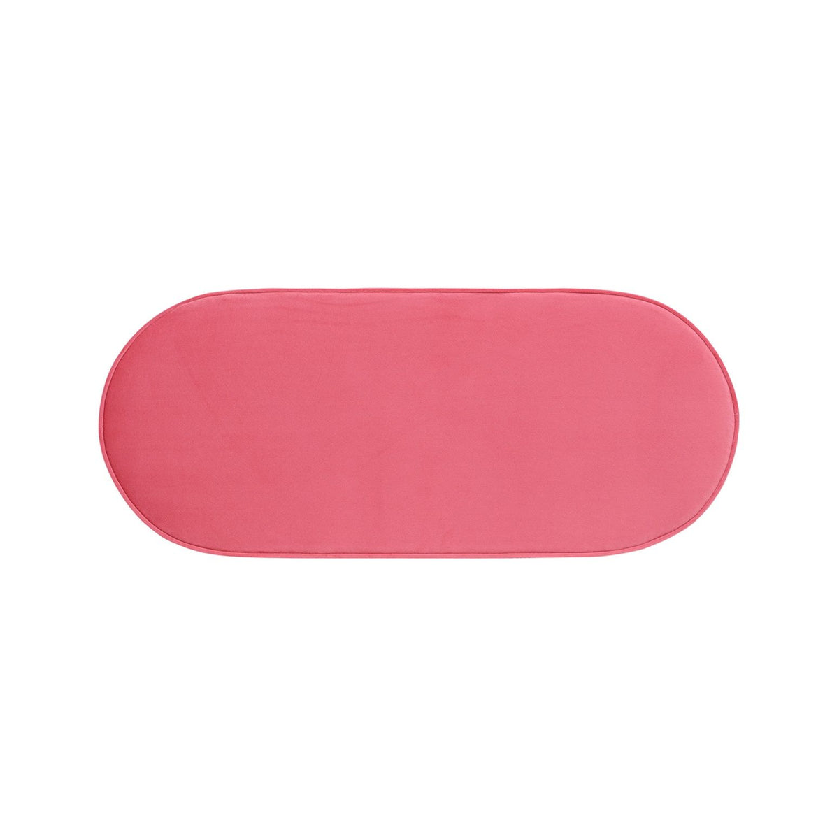 Serena - Contemporary Design Oval Storage Bench Ottoman