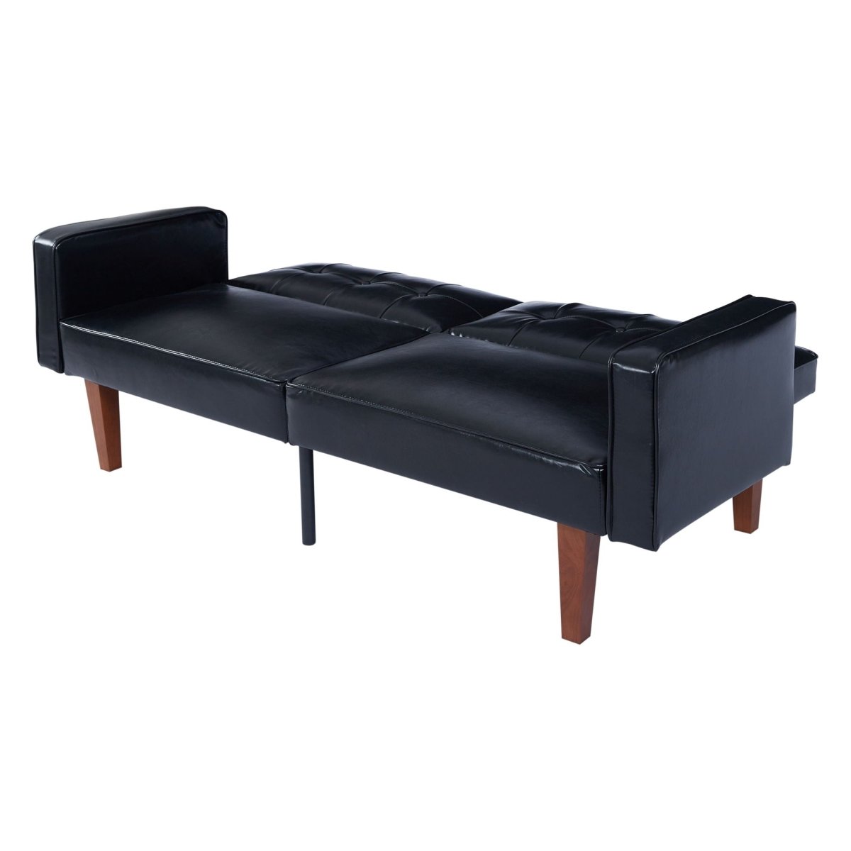 3 Position Split Back Futon Sofa Bed For Living Room - Futon Sofas available at Alpine Outlets in Denver