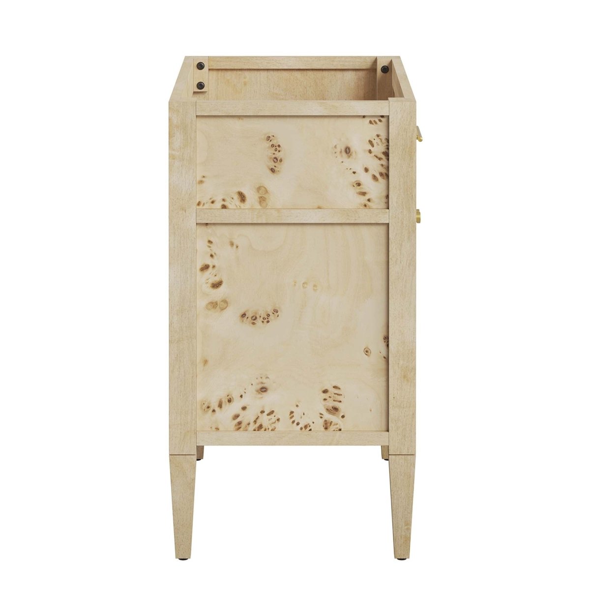 30" Burgundy Wood Bathroom Vanity Cabinet (Sink Basin Not Included) - Bathroom Fixtures - Alpine Outlets
