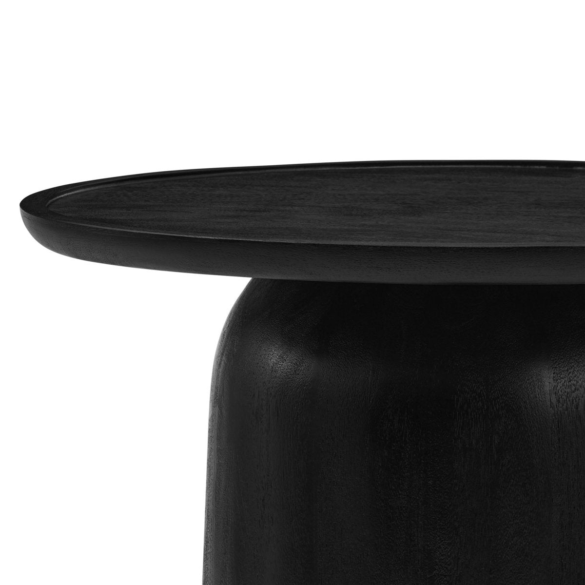 30 Inch Timeless Round Solid Mango Wood Coffee Table - Coffee Tables available at Alpine Outlets in Denver