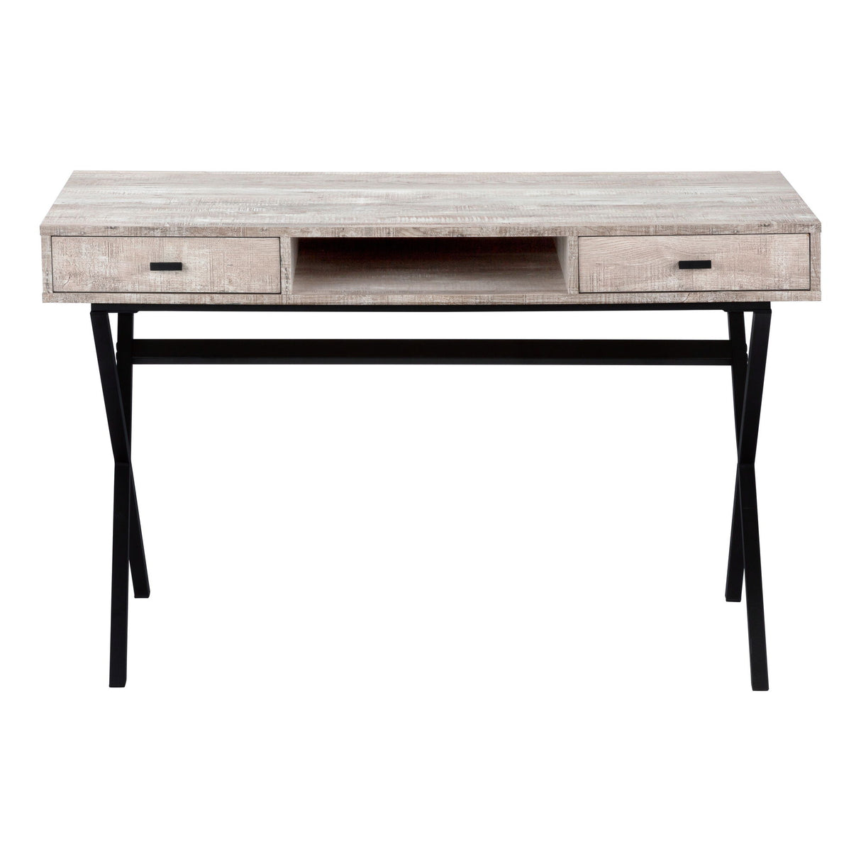 Computer Desk For Home Office, Laptop, Storage Drawers, Glossy Contemporary & Modern