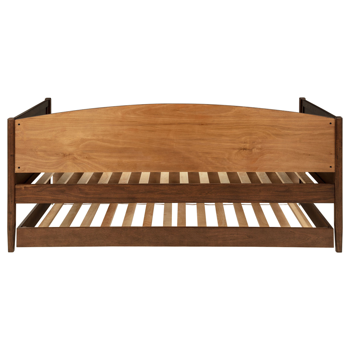 Bozeman Wood Twin Daybed With Trundle, Medium Walnut