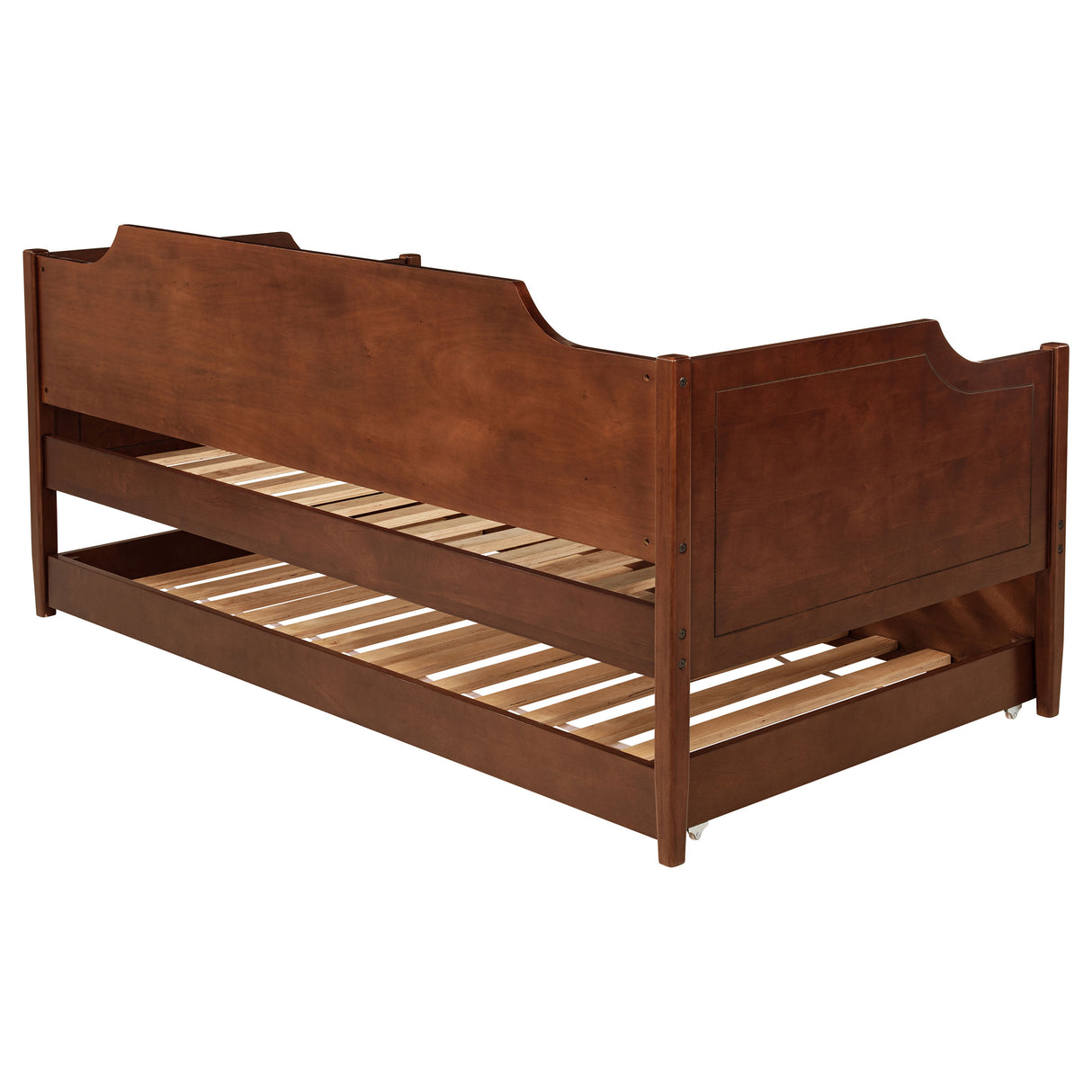 Redding Wood Twin Daybed With Trundle, Cherry