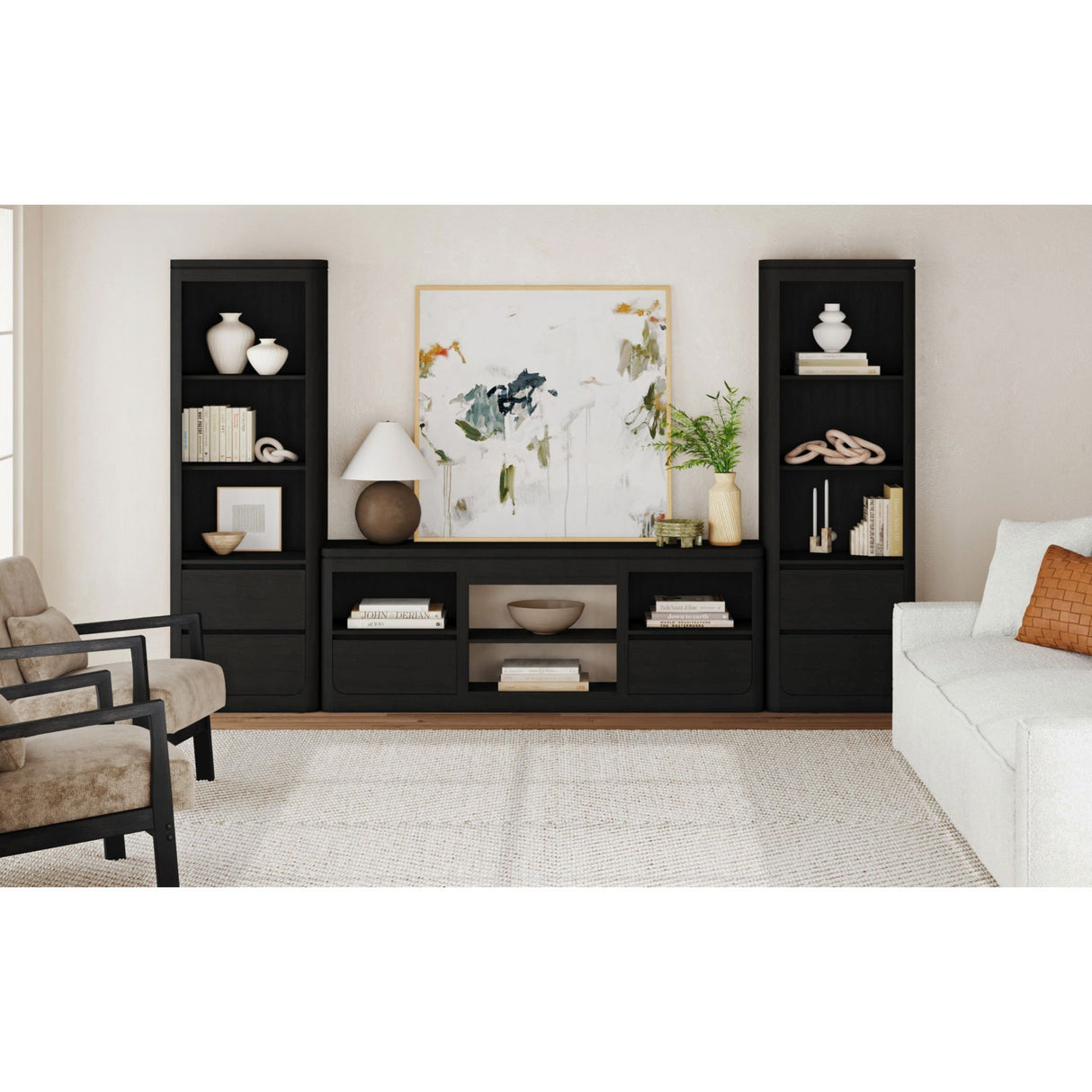 Rosalie - 3 Piece Entertainment Unit With 71" TV Console